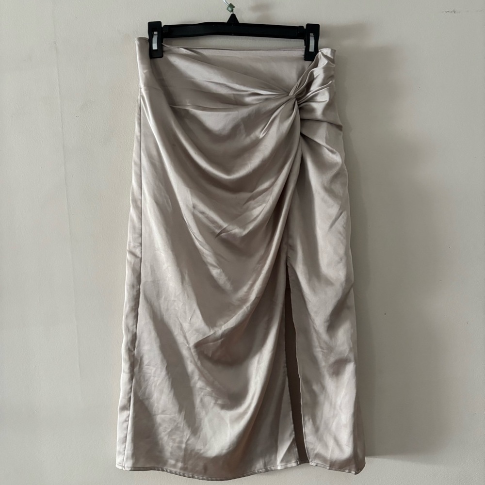 Abercrombie & Fitch satin skirt